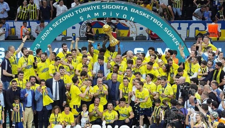 Potada Fenerbahçe Beko şampiyon oldu