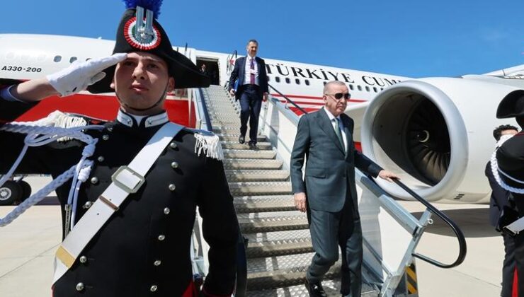 Cumhurbaşkanı Erdoğan İtalya’da