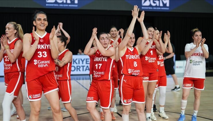 A Milli Kadın Basketbol Takımı İsviçre’yi mağlup etti