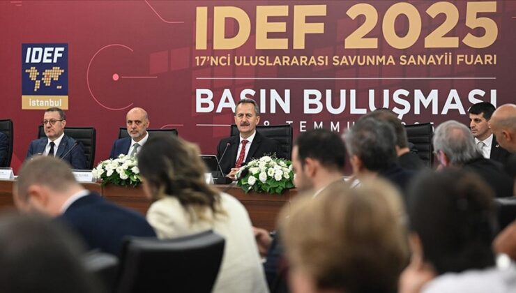 IDEF 2025’in basın tanıtımı yapıldı