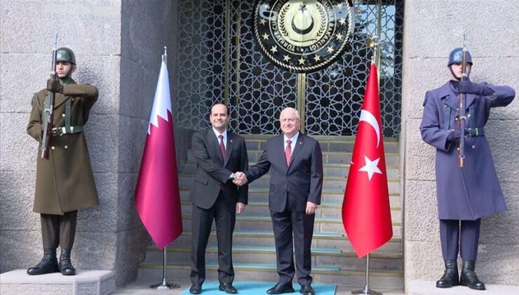 Milli Savunma Bakanı Güler, Katarlı mevkidaşı Al Sani’yi ağırladı