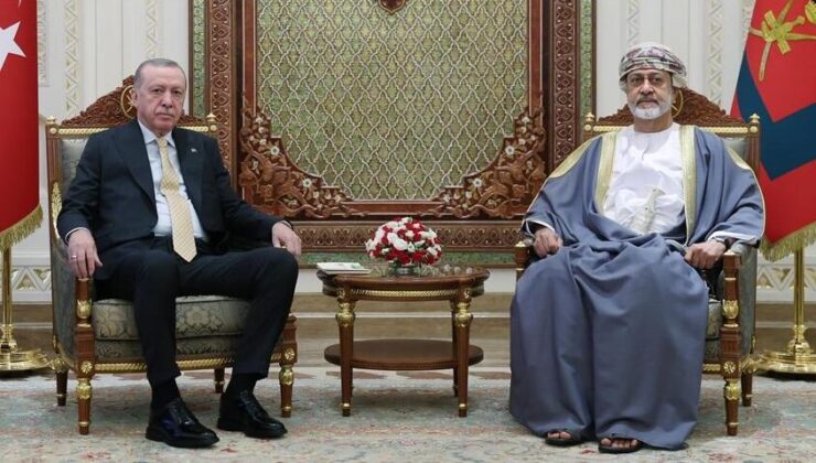 Cumhurbaşkanı Erdoğan, Umman Sultanı Heysem bin Tarık ile görüştü