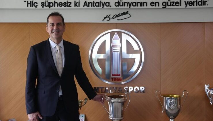 Antalyaspor Başkanı Rıza Perçin: Başakşehir maçıyla hem oyun hem de puan olarak tırmanışa geçeceğiz