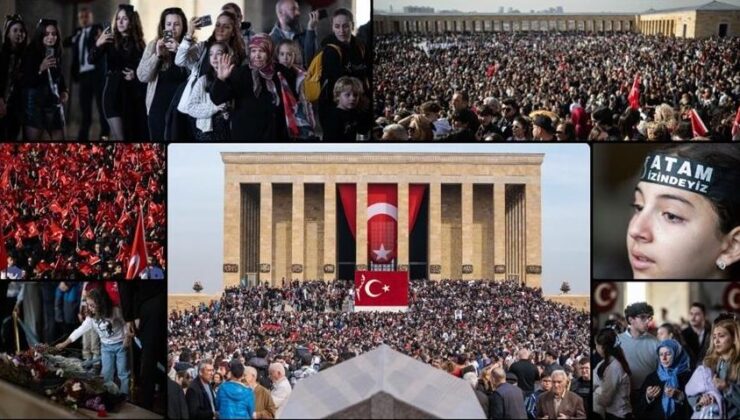Anıtkabir’de ziyaretçi akını