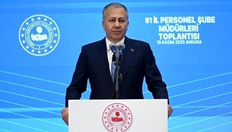 Bakan Yerlikaya: 2026 genel atamasında personelimize zorunlu ikinci şark tebligatı yapılmayacak