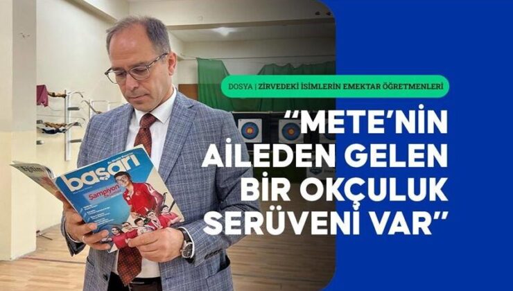 Öğretmeni, Mete Gazoz’un milli takıma hazırlandığı süreçteki disiplinini anlattı