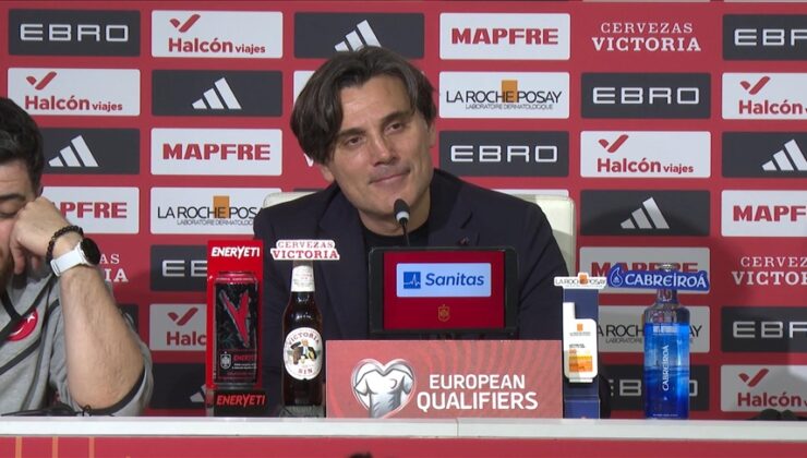 A Milli Futbol Takımı Teknik Direktörü Montella: Bu maç beni çok fazlasıyla gururlandırıyor