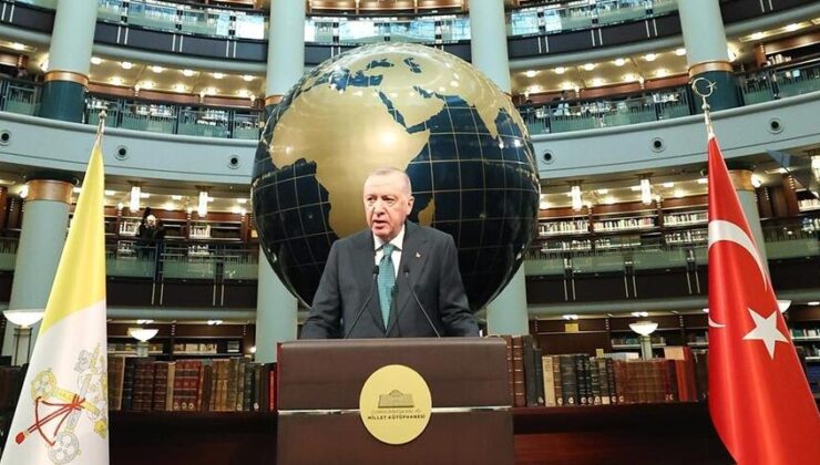 Cumhurbaşkanı Erdoğan: Zulümler karşısında sorumluluk alıyor, barış ve adalet için elimizi taşın altına koyuyoruz