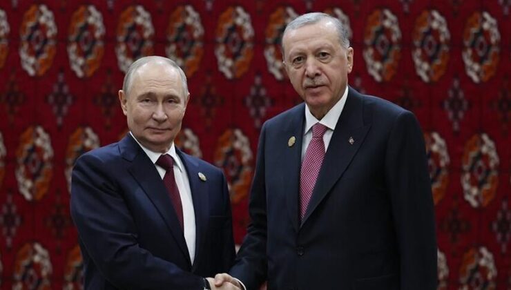 Cumhurbaşkanı Erdoğan, Rusya Devlet Başkanı Putin ile görüştü