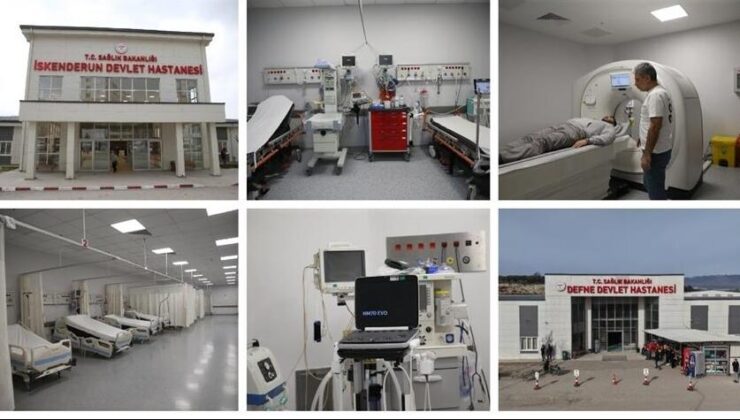 Depremlerde sağlık altyapısı zarar gören Hatay’ın her ilçesine devlet hastanesi kazandırıldı