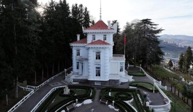 Trabzon’daki Atatürk Köşkü 2025’te 373 bin 920 ziyaretçiyi ağırladı