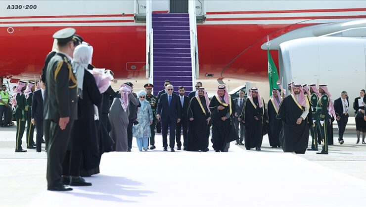 Cumhurbaşkanı Erdoğan, Suudi Arabistan’da