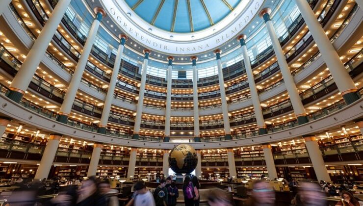Cumhurbaşkanlığı Millet Kütüphanesi 6 yılda yaklaşık 9 milyon ziyaretçi ağırladı