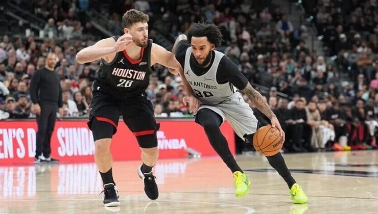 NBA’de Rockets, Alperen Şengün’ün 16 sayı attığı maçta Spurs’e 145-120 yenildi