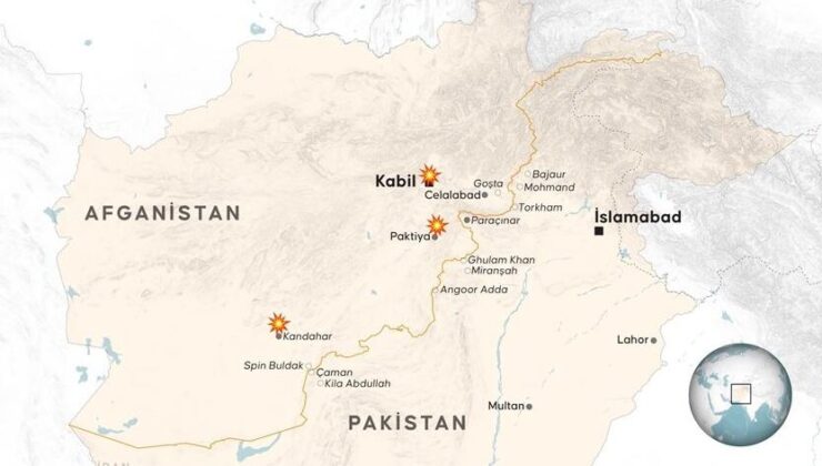 Afganistan: Pakistan, başkent Kabil ve diğer bölgelerimizi hedef aldı