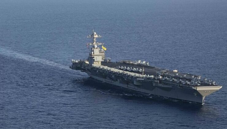 CNN: USS Gerald R. Ford uçak gemisi, Girit Adası’ndaki Suda Deniz Üssü’ne doğru yola çıktı