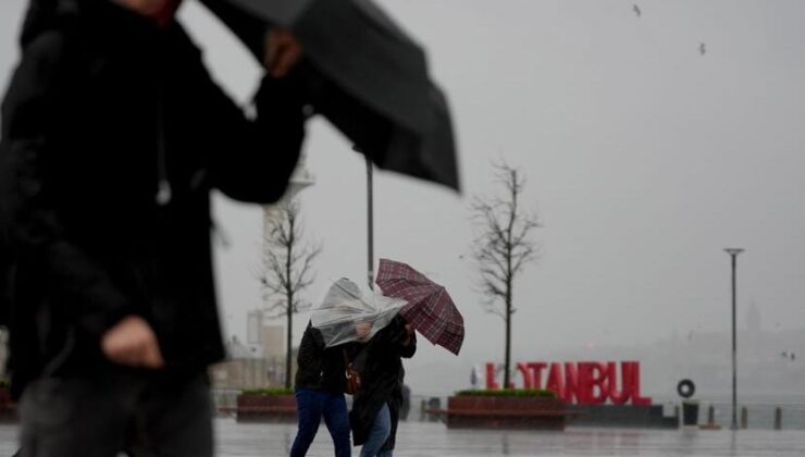 Meteorolojiden Marmara Bölgesi için kuvvetli sağanak uyarısı