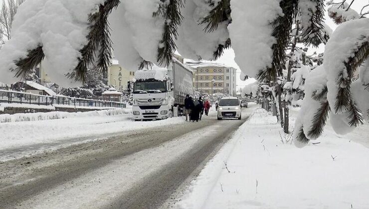 Ardahan ve Kars’ta kar etkili oldu