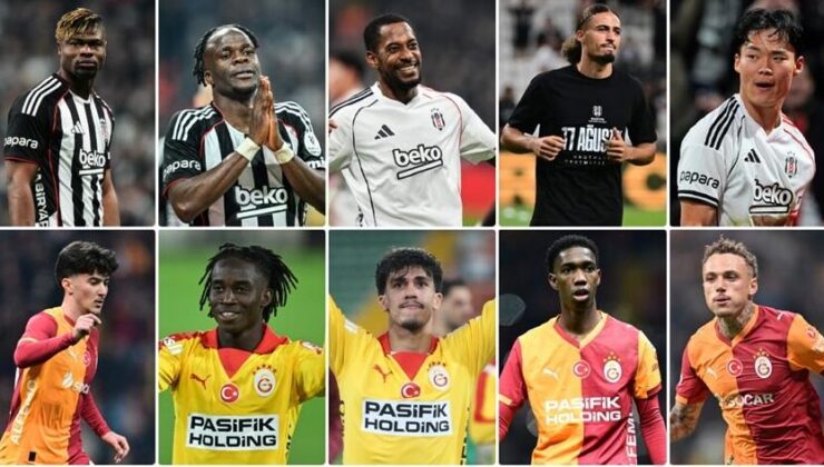 Beşiktaş-Galatasaray rekabetinde 21 futbolcunun “ilk derbi” heyecanı