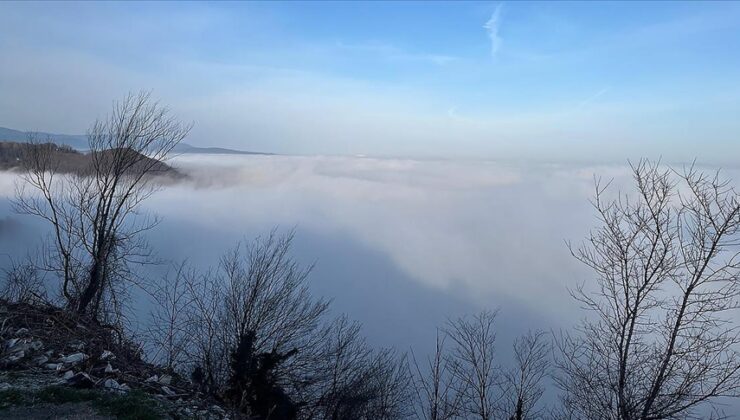 Bolu Dağı’nda sis etkili oldu