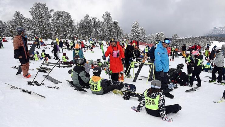 Okul Sporları Alp Disiplini, Snowboard ve Kayaklı Koşu Türkiye Şampiyonası tamamlandı