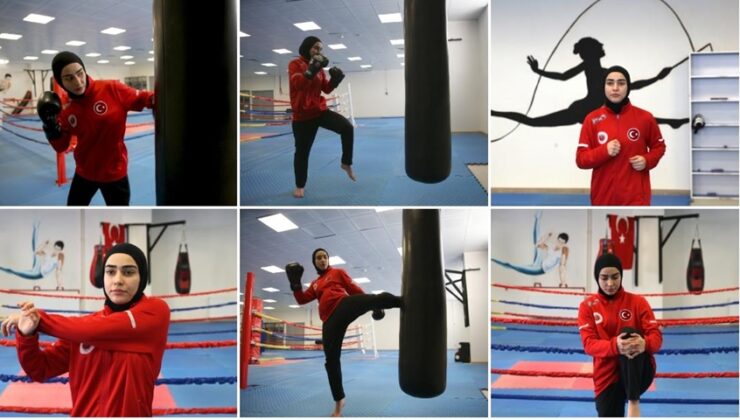 Kick boks dünya şampiyonu Korkmaz, Brezilya’da da zirveye odaklandı