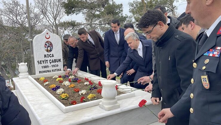 Çanakkale Savaşı kahramanı Seyit Onbaşı zaferin 111. yılında anıldı