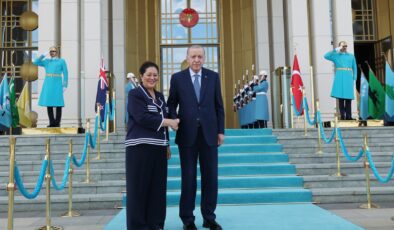 Cumhurbaşkanı Erdoğan, Yeni Zelanda Genel Valisi Kiro’yu kabul etti