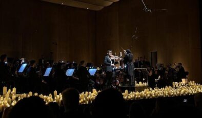 Elvin Hoxha Ganiyev, İstanbul Filarmoni Orkestrası eşliğinde AKM’de sahne aldı