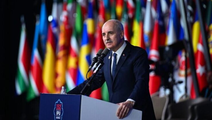 TBMM Başkanı Kurtulmuş, PAB 152. Genel Kurulu kapsamında 41 ikili görüşme yaptı