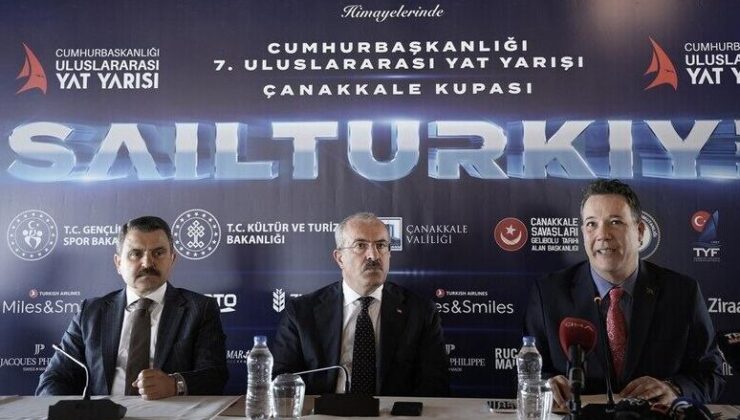 Cumhurbaşkanlığı Uluslararası Yat Yarışları Çanakkale Kupası’nın basın lansmanı yapıldı
