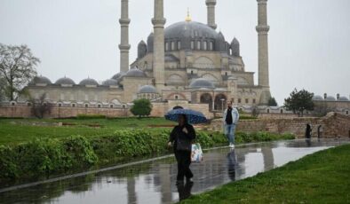 Trakya’da sağanak etkili oluyor