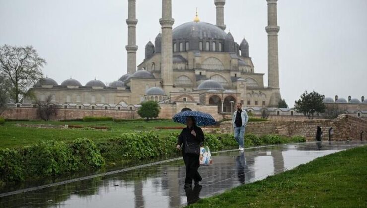 Trakya’da sağanak etkili oluyor