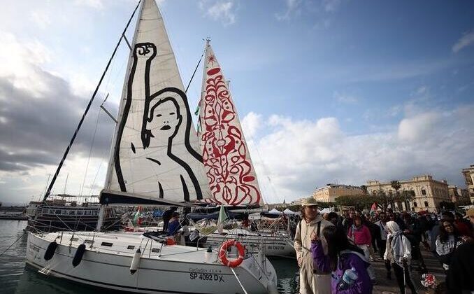 İspanya’dan yola çıkan “Küresel Sumud Filosu 2026 Bahar Misyonu” tekneleri İtalya’ya ulaştı