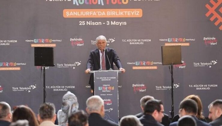 Türkiye Kültür Yolu Festivali Şanlıurfa’dan başladı