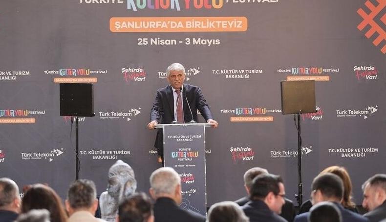 Türkiye Kültür Yolu Festivali Şanlıurfa’dan başladı