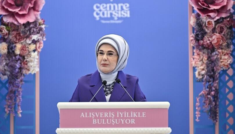 Emine Erdoğan’dan TOGEM-DER’in Cemre Çarşısı’na ilişkin paylaşım