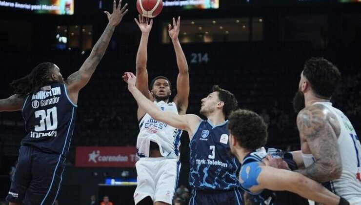 Anadolu Efes, konuk ettiği Türk Telekom’u 101-91 yendi