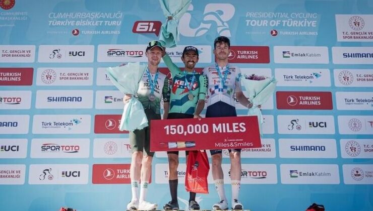 61. Cumhurbaşkanlığı Türkiye Bisiklet Turu’nun üçüncü etabını Sosa kazandı