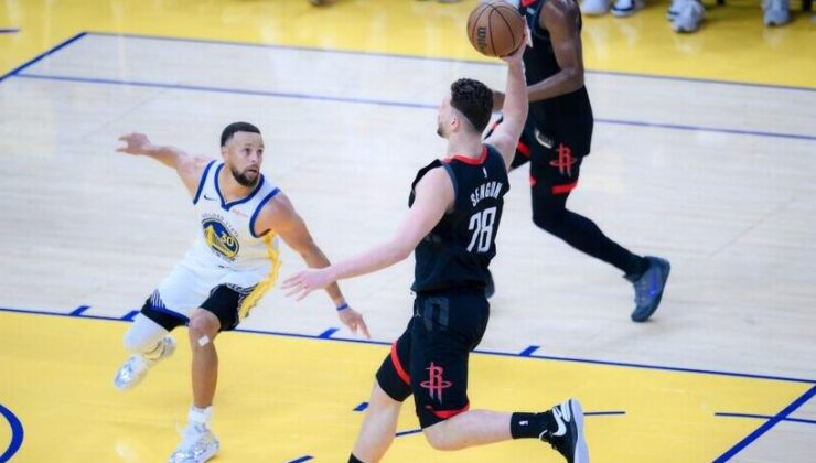 NBA’de Rockets, Alperen Şengün’ün maç kazandıran basketiyle Warriors’ı yendi