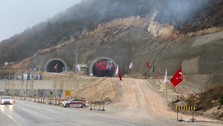 Çorum-Laçin yolu ve Kırkdilim tünelleri yarın açılıyor