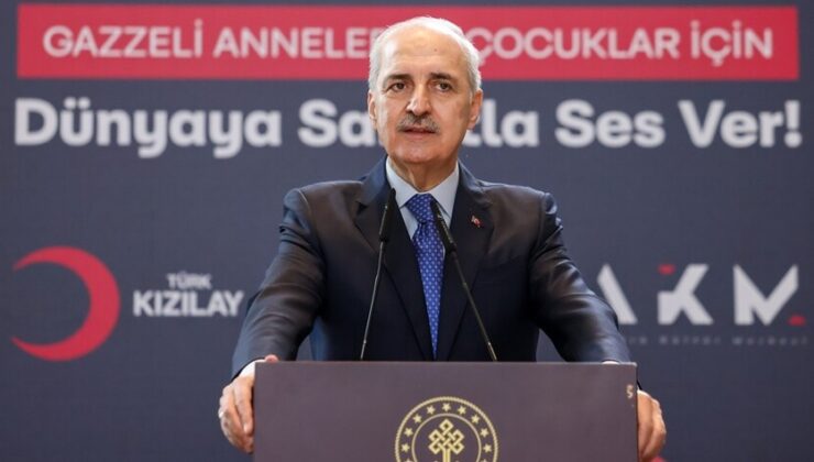 TBMM Başkanı Kurtulmuş, “Hilal’in Işığında Karma Sanat Sergisi” programında konuştu: