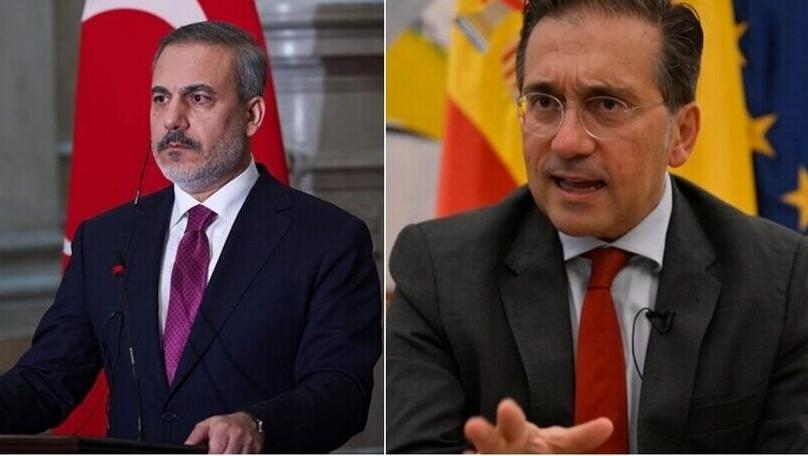 Dışişleri Bakanı Fidan, İspanyol mevkidaşıyla Küresel Sumud Filosu’na yasa dışı müdahaleyi görüştü