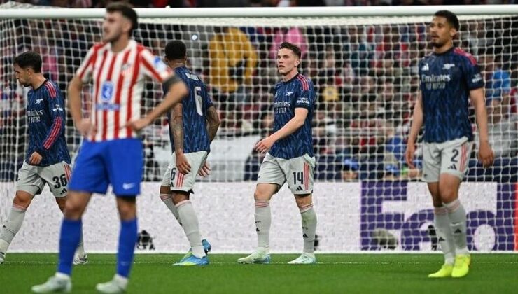 UEFA Şampiyonlar Ligi yarı finalinde Atletico Madrid ile Arsenal berabere kaldı