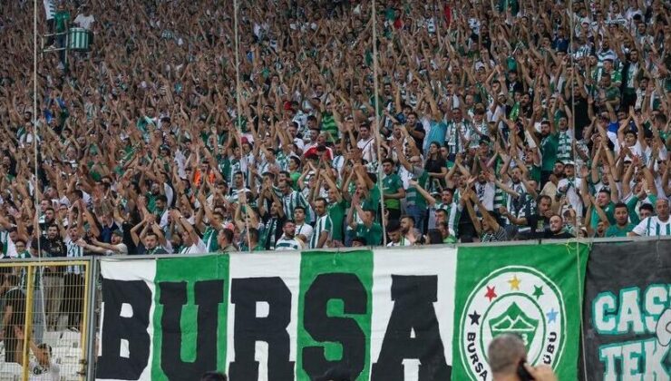 Trendyol 1. Lig’e yükselen Bursaspor’da satışa sunulan 39 bin kombine tükendi