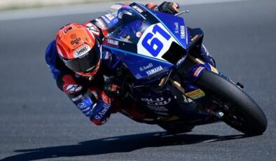 Milli motosikletçi Can Öncü, Supersport Macaristan ayağının ilk yarışında 3. oldu