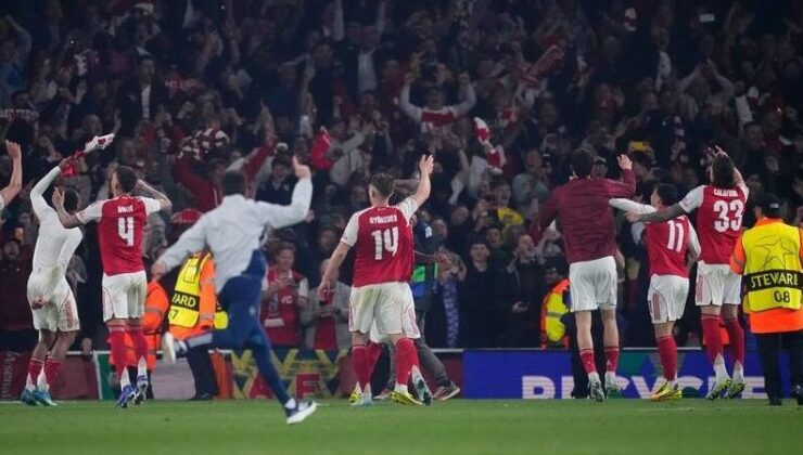 Londra derbisini kazanan Arsenal, şampiyonluğa çok yakın