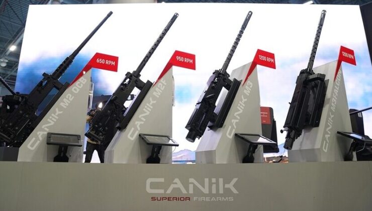 Dron tehditlerine karşı geliştirilen ağır makineli tüfek CANiK M3 FALCON’da ihracat başladı