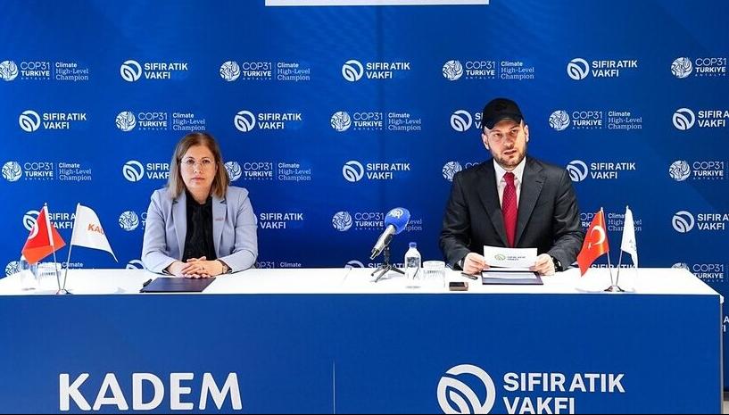 Sıfır Atık Vakfı ile KADEM arasında stratejik işbirliği protokolü imzalandı