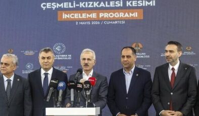 Bakan Uraloğlu: Çeşmeli-Kızkalesi Otoyolu’nu tamamladığımızda seyahat süresini 18 dakikaya düşüreceğiz